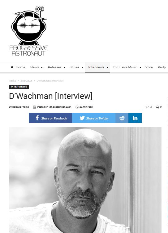 Progressive Astronaut — Entrevista